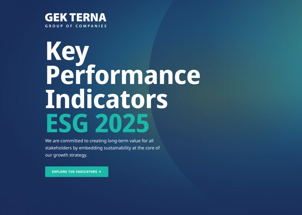 GEK TERNA_ESG Key Performance Indicators_ENG_2025